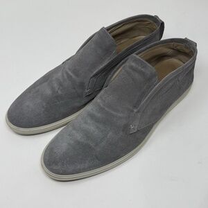Peter Millar Collection Excursionist Gray Suede Boots Shoes Mens Size 11.5
